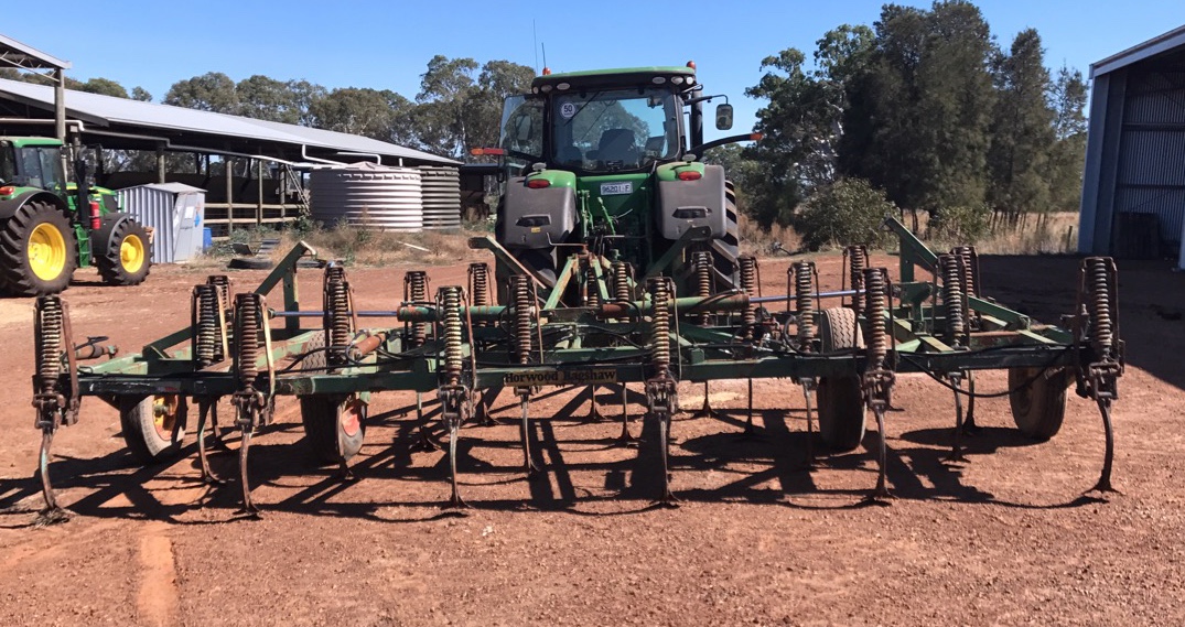 Horwood Bagshaw 21 Tyne Chisel Plough Machinery & Equipment